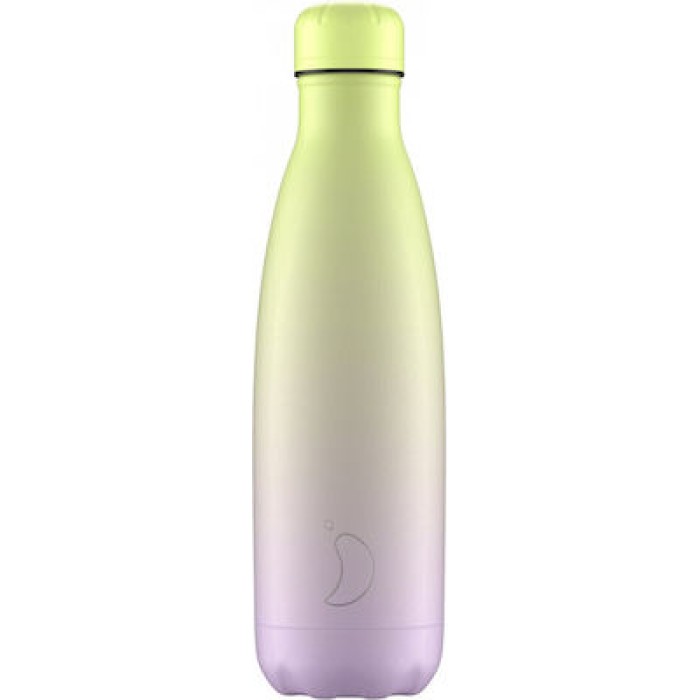 Chilly's Gradient Μπουκάλι Θερμός Lime Lilac 500ml