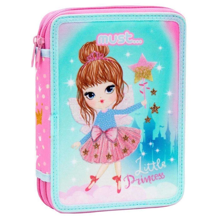 Must Little Princess Κασετίνα Γεμάτη με 2 Θήκες