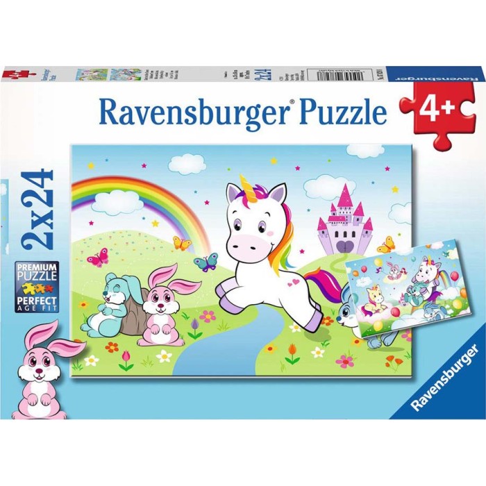 Παιδικό Puzzle Fairytale Unicorn 48pcs για 4+ Ετών Ravensburger