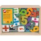 Μαγνητικό Παιχνίδι Κατασκευών Wooden Numbers για Παιδιά 3+ Ετών