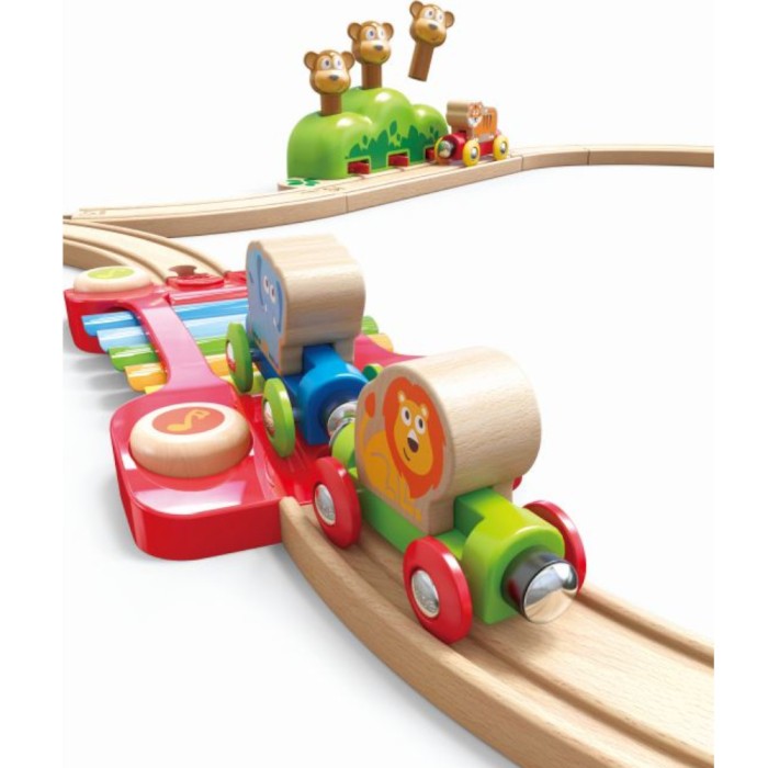 Hape Music and Monkeys Railway - Μουσικός Σιδηρόδρομος Με Μαϊμουδάκια 