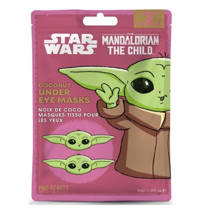 Mad Beauty Mandalorian The Child Μάσκα Ματιών για Ενυδάτωση 5ml