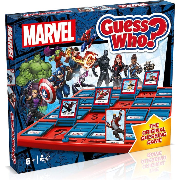 Επιτραπέζιο Παιχνίδι Marvel: Μάντεψε Ποιος για 2 Παίκτες 6+ Ετών