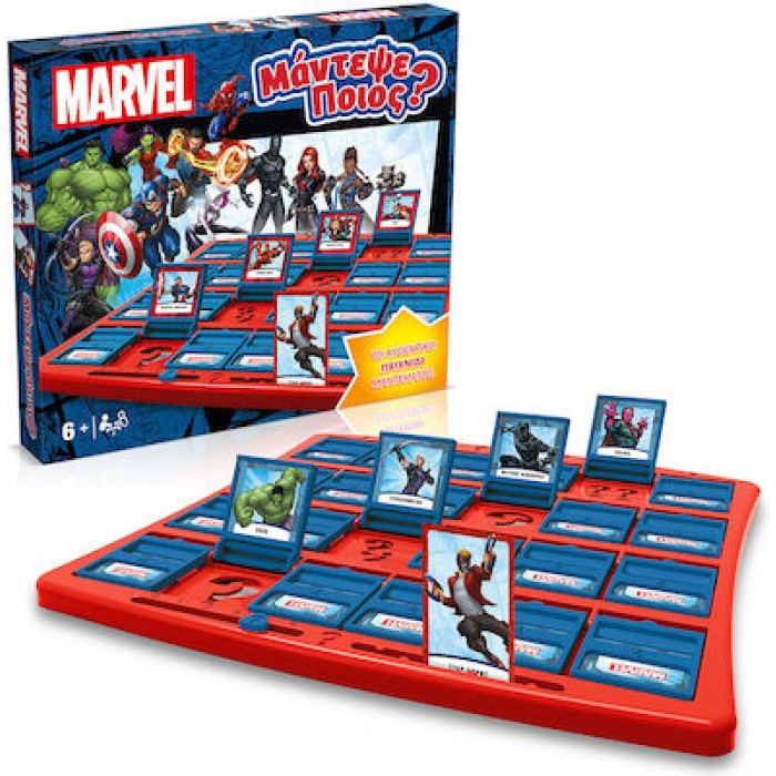 Επιτραπέζιο Παιχνίδι Marvel: Μάντεψε Ποιος για 2 Παίκτες 6+ Ετών
