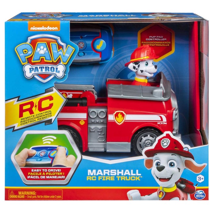 Spin Master Αυτοκινητάκι Paw Patrol Marshall Fire Truck για 3+ Ετών