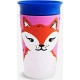 Munchkin Παιδικό Ποτηράκι "Miracle 360° Wildlove Sippy" από Πλαστικό Μπλε 266ml