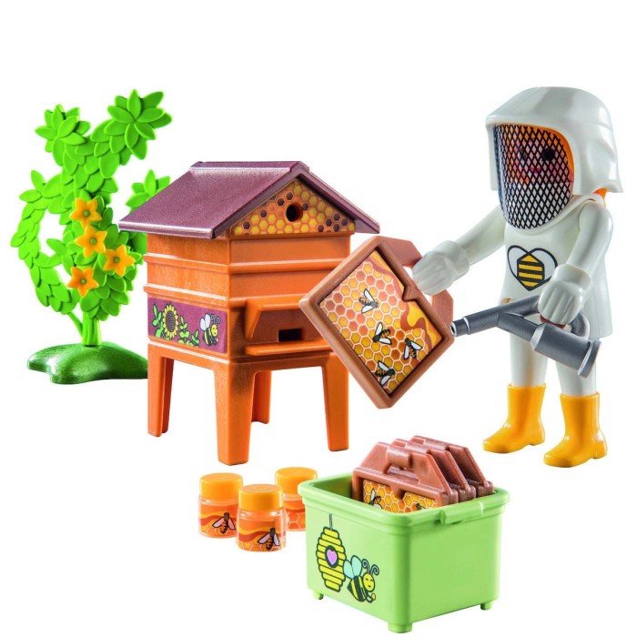 Playmobil Country Μελισσοκόμος με Κηρήθρες για 4-10 ετών