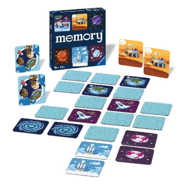 Επιτραπέζιο Παιχνίδι Memory Space για 1+ Παίκτες 3+ Ετών