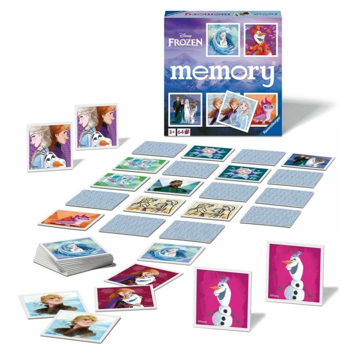 Επιτραπέζιο Παιχνίδι Memory: Ψυχρά & Ανάποδα Ii για 1+ Παίκτες 3+ Ετών