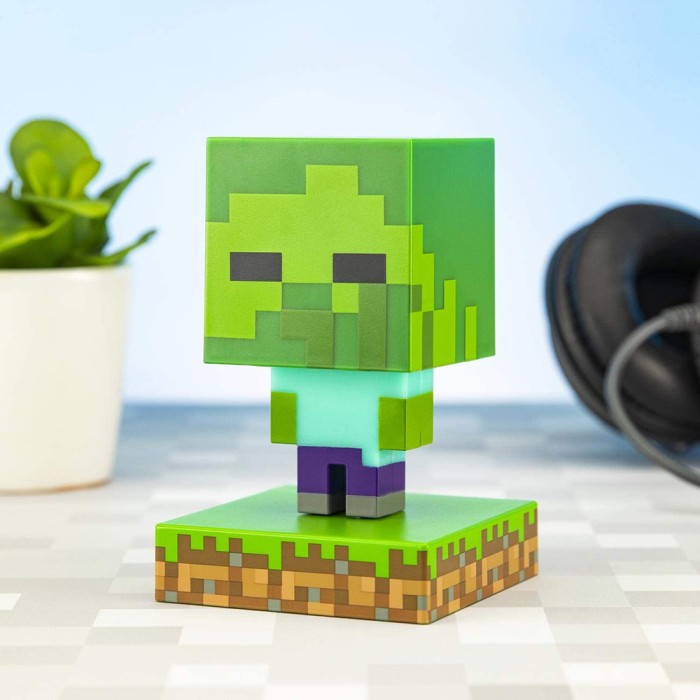 Paladone Φωτιστικό Minecraft Zombie Icon Light