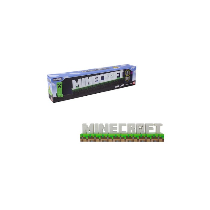 Paladone Παιδικό Διακοσμητικό Φωτιστικό Minecraft Πολύχρωμο 41.2x8.5cm