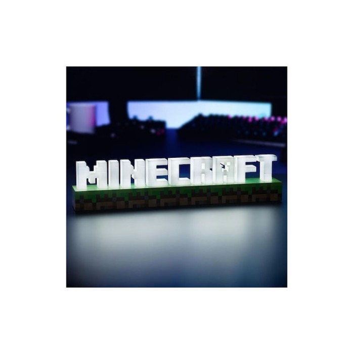 Paladone Παιδικό Διακοσμητικό Φωτιστικό Minecraft Πολύχρωμο 41.2x8.5cm