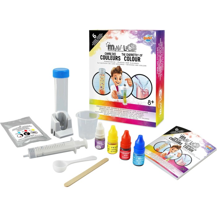Buki Εκπαιδευτικό Παιχνίδι Mini Lab Chemistry of Colour για 8+ Ετών