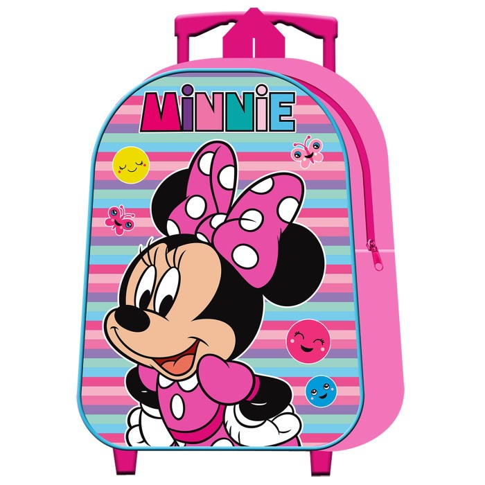 Τσάντα Τρόλευ Ανατομική Νηπίου MINNIE 31cm