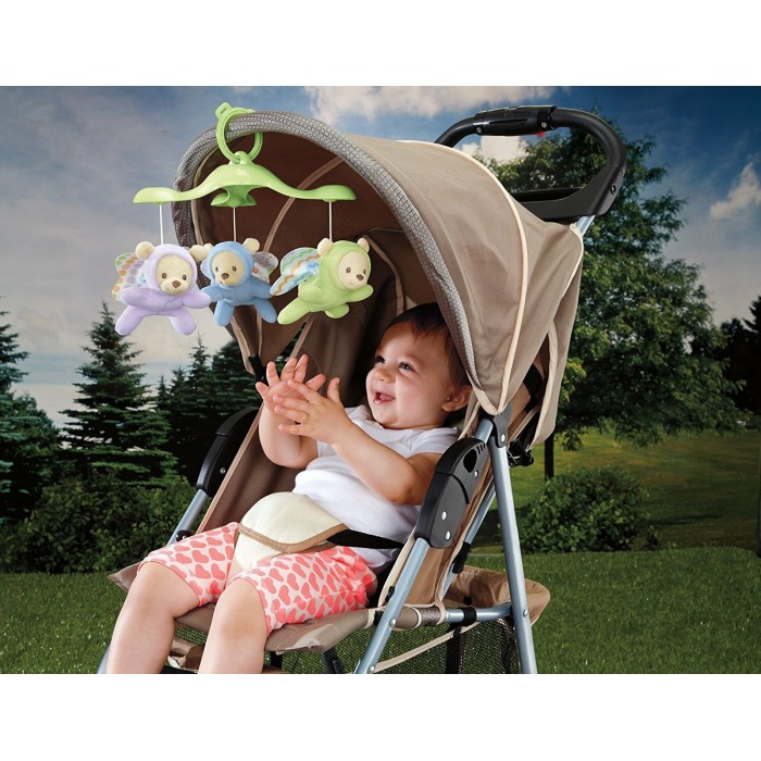 Fisher Price Μόμπιλε Κούνιας και Καροτσιού με Μουσική
