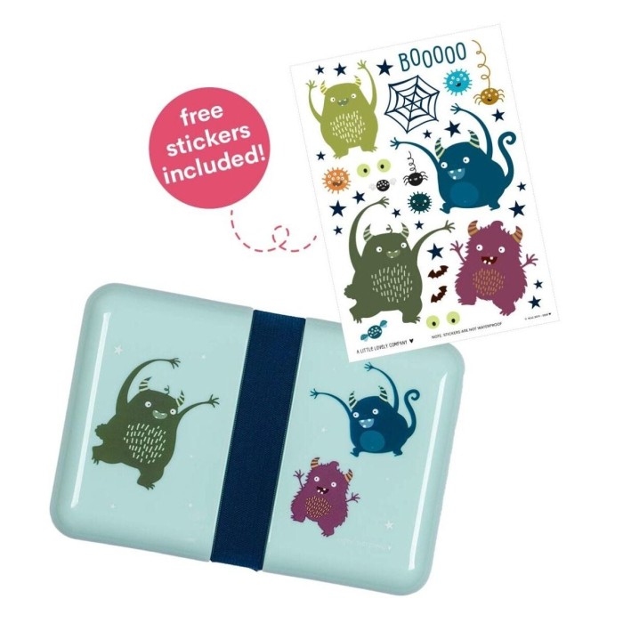 Δοχείο φαγητού Lunch box Monsters A little lovely company 