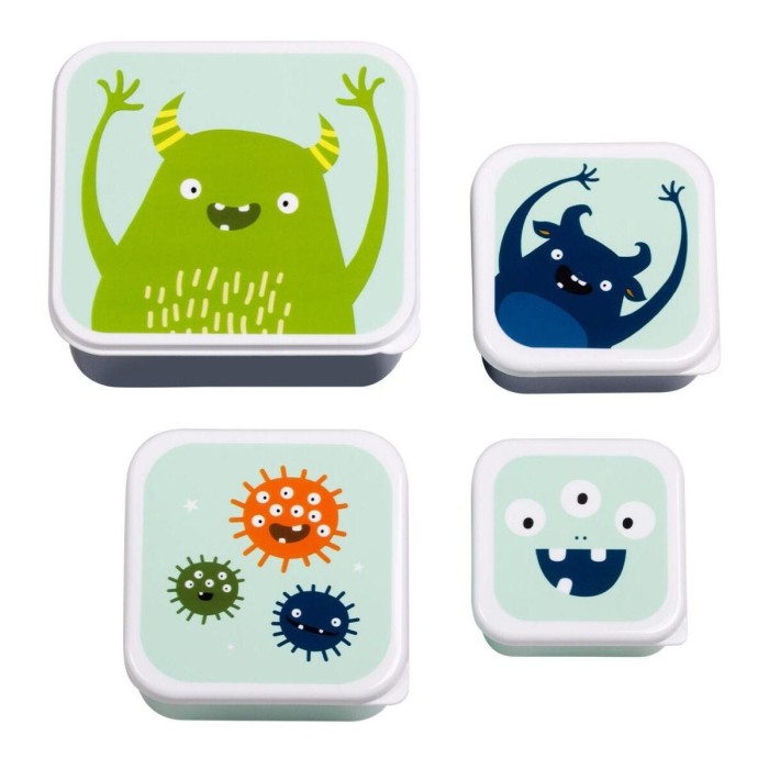Σετ Φαγητού Lunch & Snack Box Set Monsters