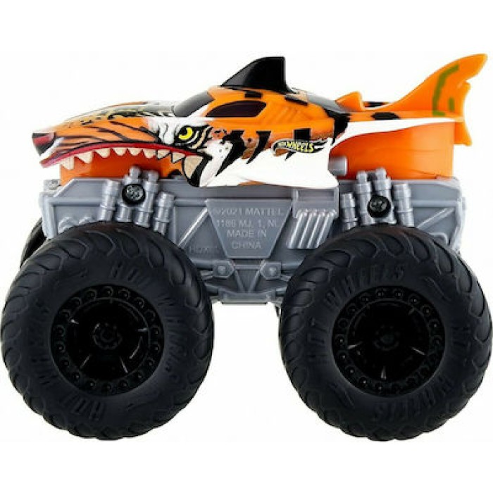 Αυτοκινητάκι Hot Wheels Tiger Shark Truck Engine για 3+ Ετών