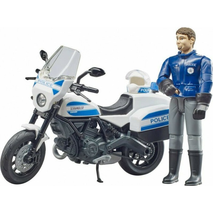 Bruder Μοτοσυκλέτα Ducati Αστυνομίας με Αναβάτη για 3+ Ετών