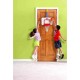 Little Tikes Παιδική Μπασκέτα Εσωτερικού χώρου Πόρτας με Μπάλα Attach N Play