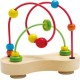 Hape Double Bubble - Περιστρεφόμενο Με Πολύχρωμες Μικρές & Μεγάλες Μπίλιες & Ξύλινη Βάση