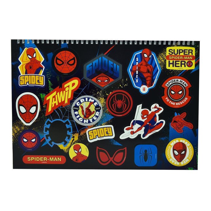 Gim Μπλοκ Ζωγραφικής Spiderman C4 22.9x32.4cm 40Φύλλα