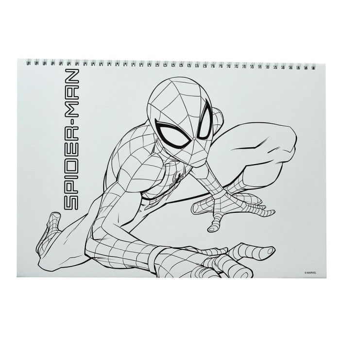 Gim Μπλοκ Ζωγραφικής Spiderman C4 22.9x32.4cm 40Φύλλα