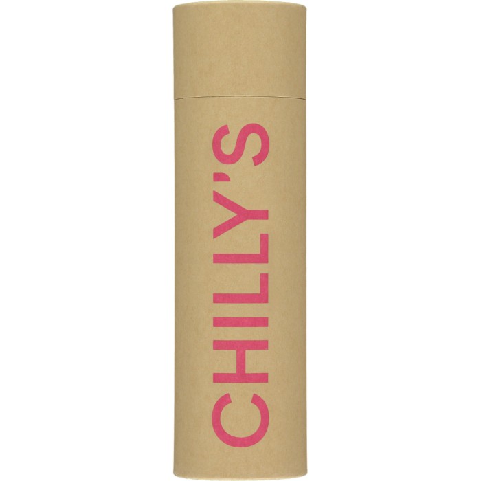 Chilly's Neon Edition Pink Μπουκάλι Θερμός 0.5lt