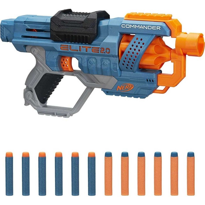 Nerf Εκτοξευτής Commander RD-6 Elite 2.0 για 8+ Ετών