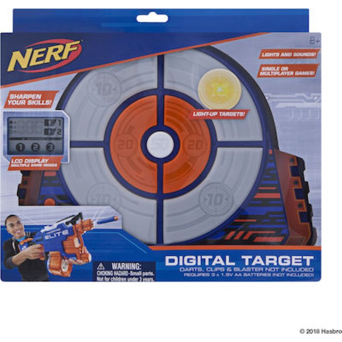 Nerf Elite Score & Strike Digital Target N-Strike Elite για 8+ Ετών