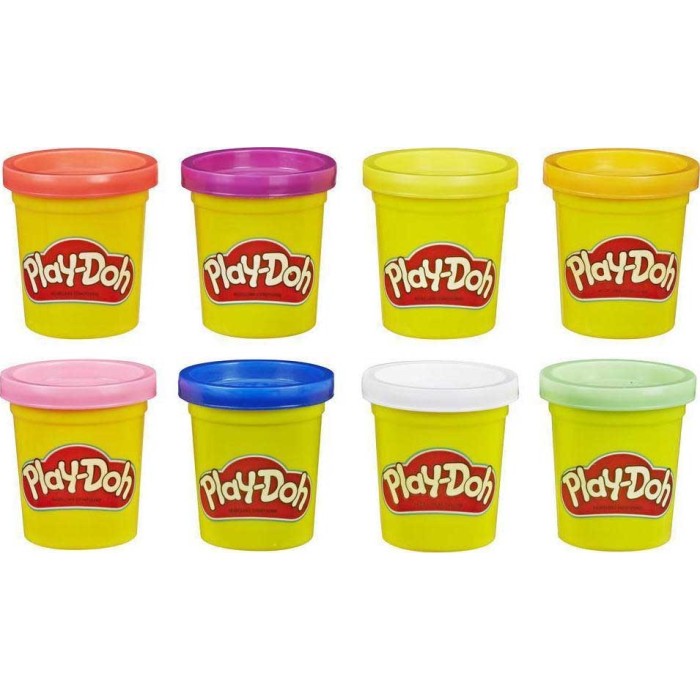 Hasbro Play-Doh 8 Πλαστοζυμαράκια Πλαστελίνης Sea Rainbow για 2+ Ετών