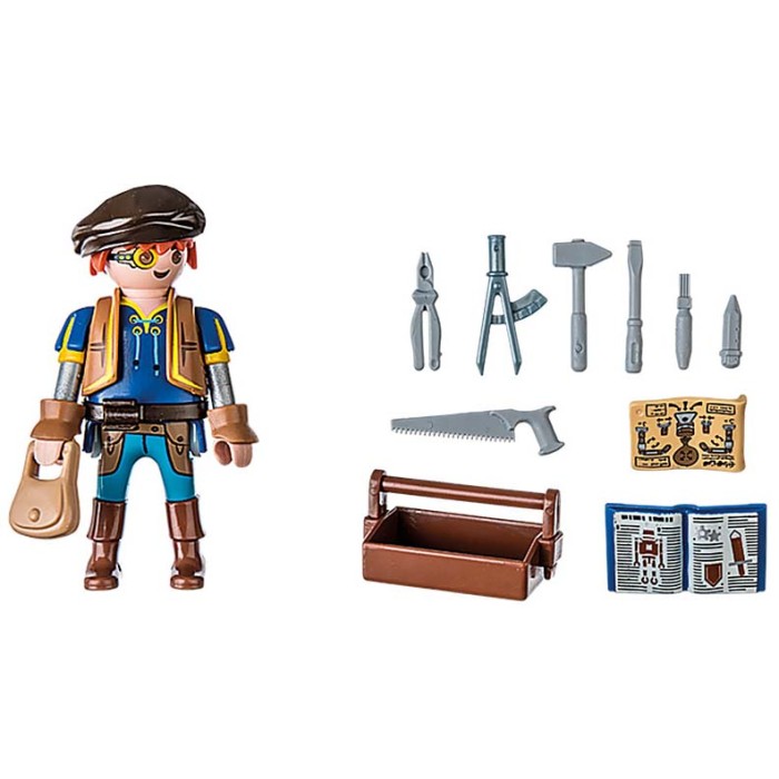 Playmobil Novelmore Ο Dario με τα Εργαλεία του για 4-10 ετών