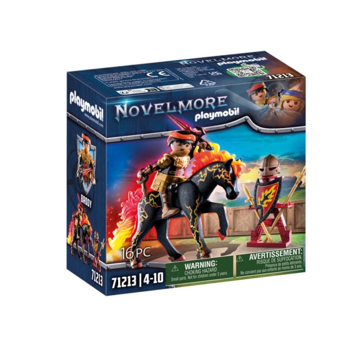 Playmobil Novelmore Raiders & Άλογο της Φωτιάς για 4-10 ετών