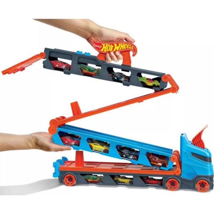Mattel Σετ Φορτηγό Hot Wheels Speedway Hauler για 4+ Ετών