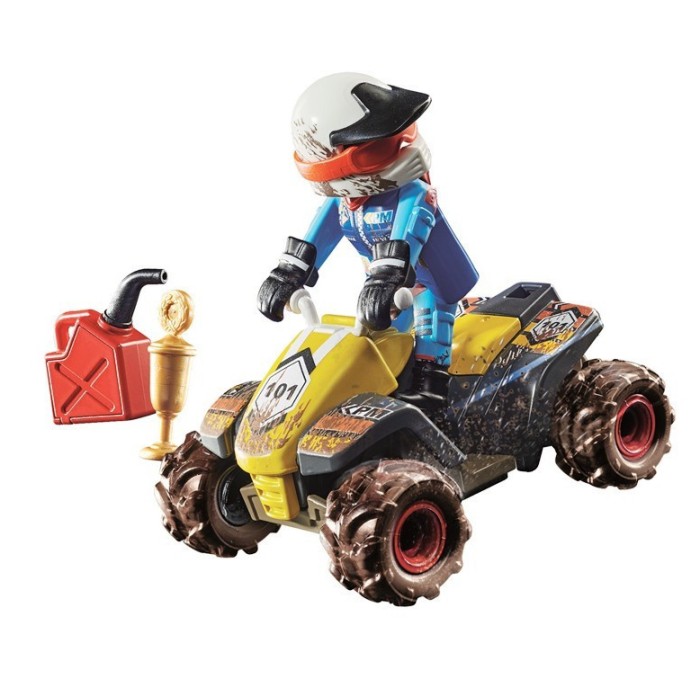 Playmobil City Action Οδηγός Αγώνων με Γουρούνα 4x4 για 4-10 ετών