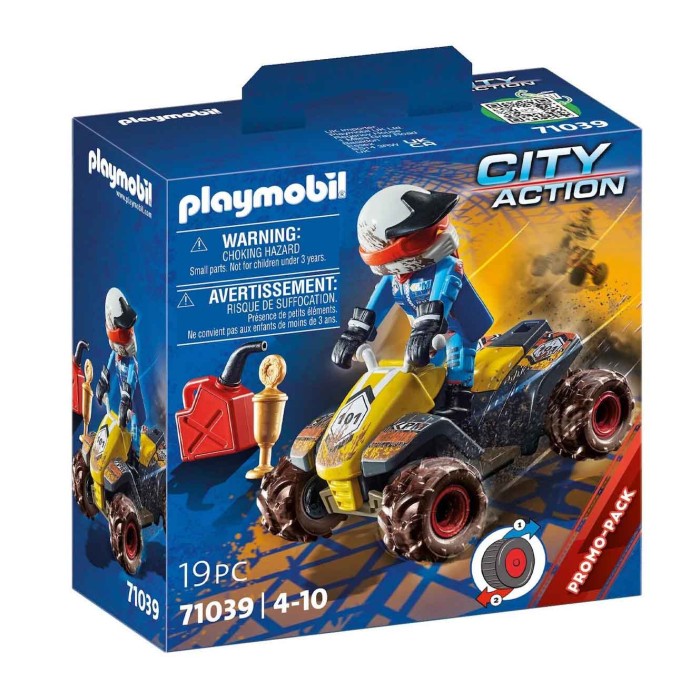 Playmobil City Action Οδηγός Αγώνων με Γουρούνα 4x4 για 4-10 ετών