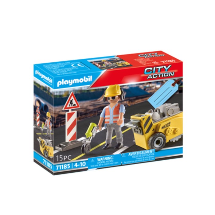 Playmobil City Action Οδικά Έργα για 4-10 ετών