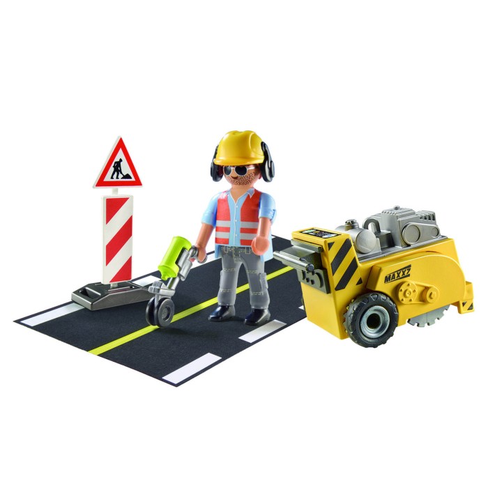 Playmobil City Action Οδικά Έργα για 4-10 ετών