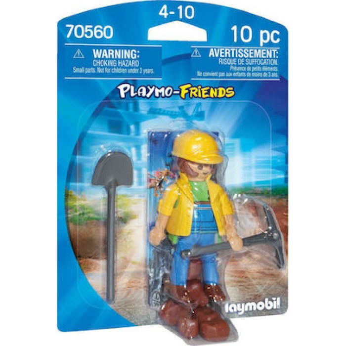 Playmobil Playmo-Friends Οικοδόμος για 4-10 ετών