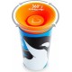 Munchkin Παιδικό Ποτηράκι "Miracle 360° Wildlove Sippy" από Πλαστικό Μπλε 266ml