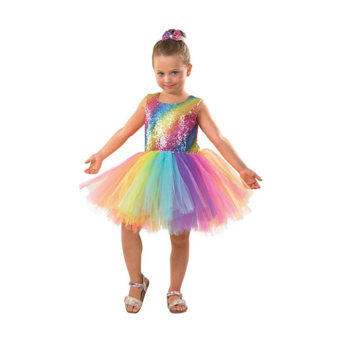 Στολή Ουράνιο Τόξο Tutu 4 ετών