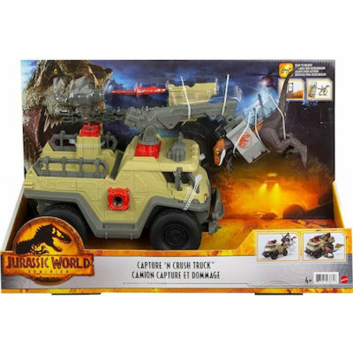 Jurassic World Dominion Capture And Crush Truck 
