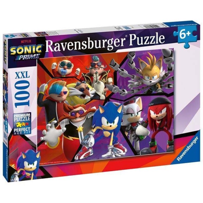 Παιδικό Puzzle Sonic 300pcs για 9+ Ετών Ravensburger