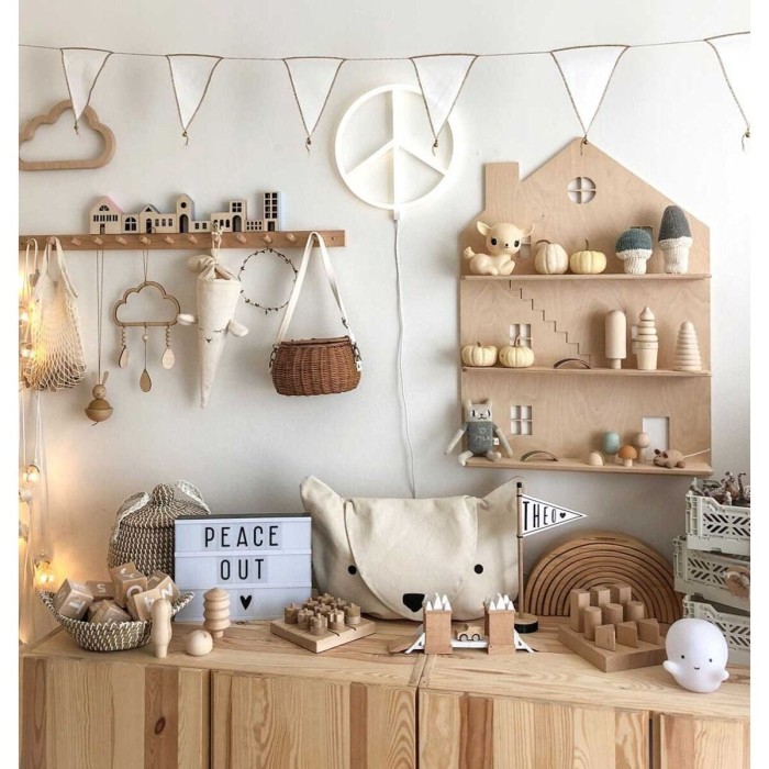 Φωτιστικό Neon "Peace" Λευκό A little lovely company