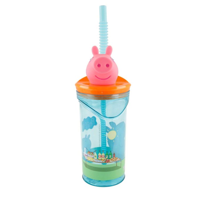 Stor Παιδικό Ποτηράκι "Peppa Pig Core" από Πλαστικό Μπλε 360ml