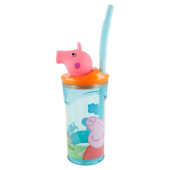Stor Παιδικό Ποτηράκι "Peppa Pig Core" από Πλαστικό Μπλε 360ml