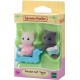 Παιχνίδι Μινιατούρα Sylvanian Families Persian Cat Twins για 3+ Ετών