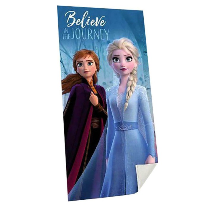 Πετσέτα Θαλάσσης σε Γαλάζιο χρώμα Frozen 