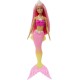 Κούκλα Barbie Γοργόνα Pink Hair