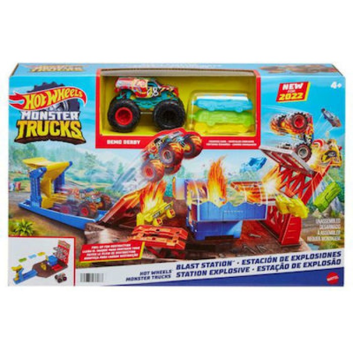 Πίστα Hot Wheels Blast Station για 4+ Ετών